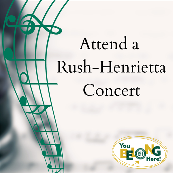  Attend a Rush-Henrietta Concert